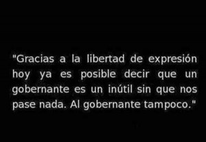 Libertad de Expresión