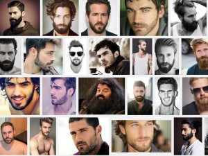 hombres con barba