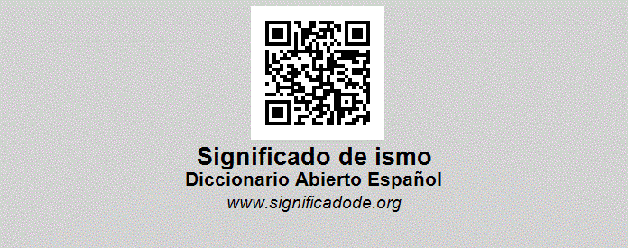 ismo etiqueta QR CODE