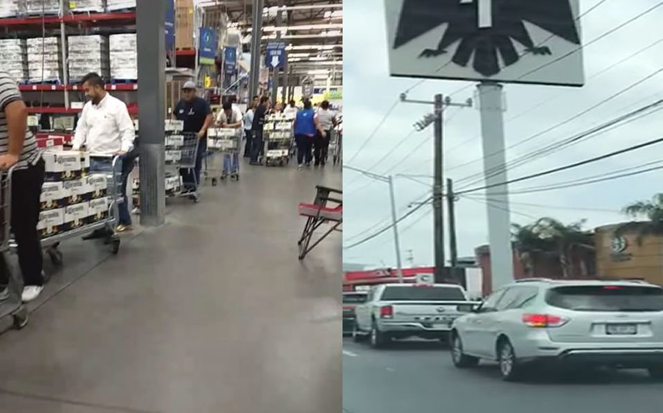 Ahora, como con el papel higiénico, Monterrey tiene largas filas pa comprar cerveza