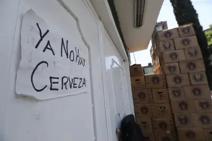 No hay cerveza