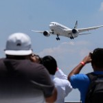 El avión presidencial aterrizó en la Ciudad de México