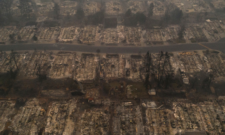 drone capta impresionantes imagenes de Oregon