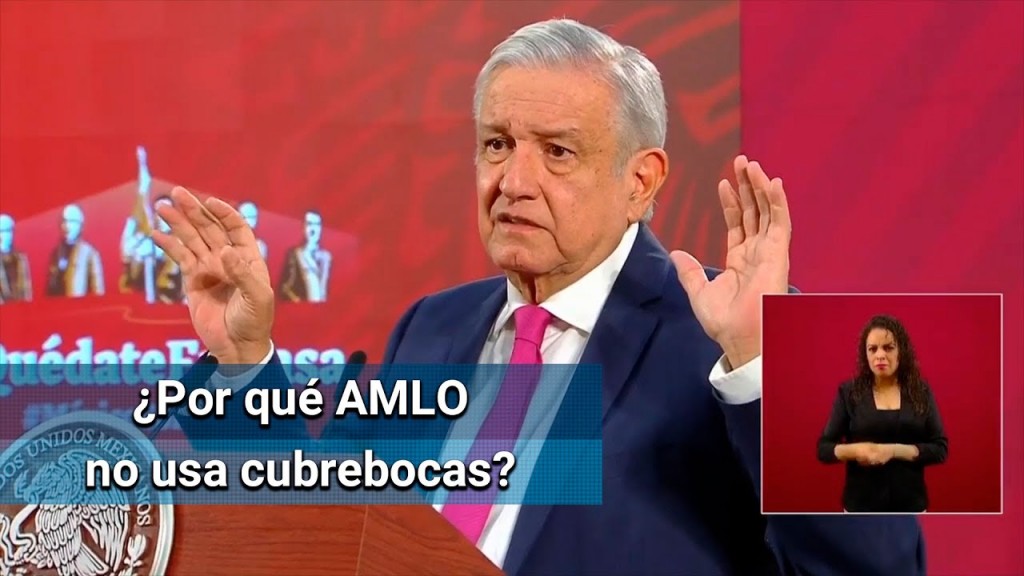AMLO usa cubrebocas, por fa!