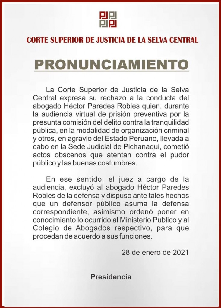 Pronunciamiento