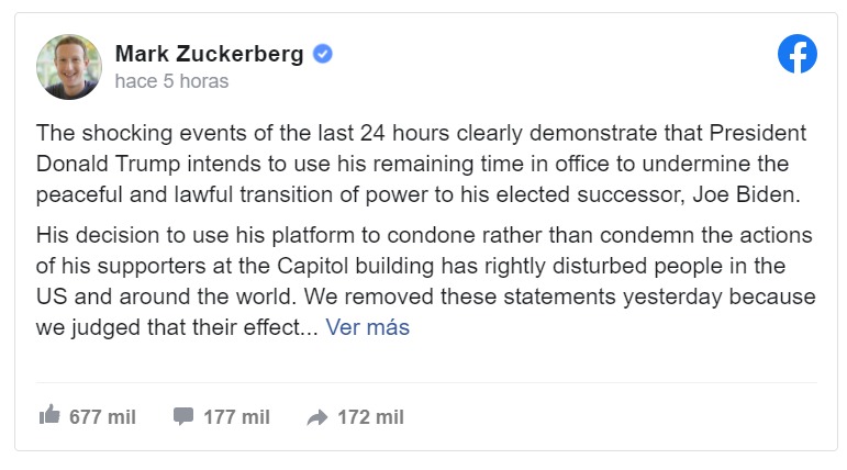 Zuckerberg - Facebook