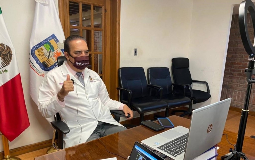 El secretario de salud de Nuevo León, Manuel de la O (Foto Facebook)