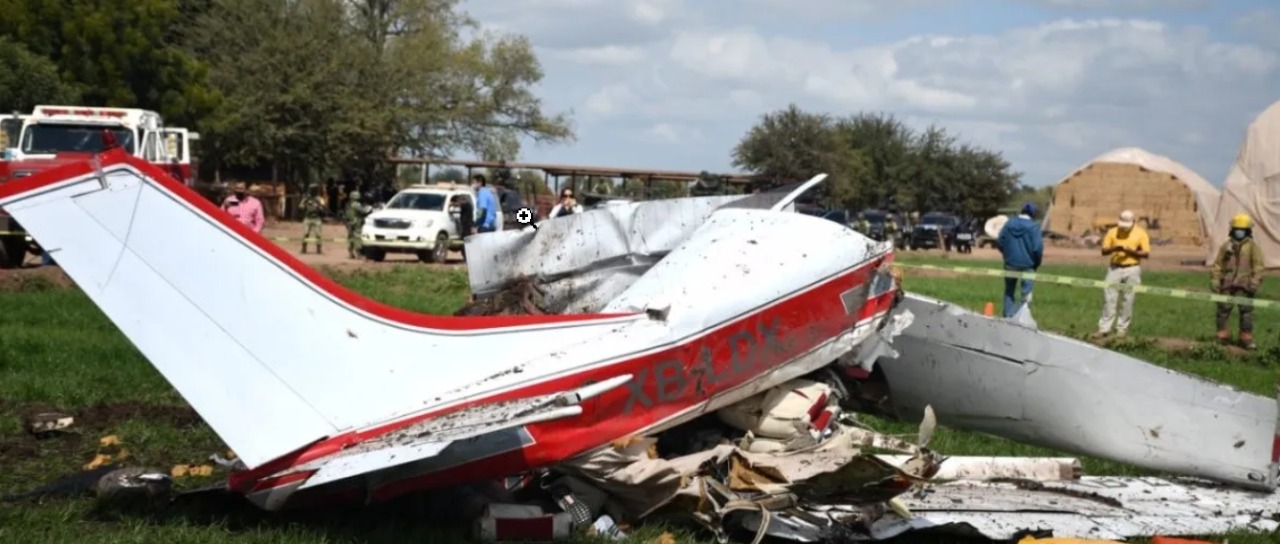 Se estrella avioneta en Navolato