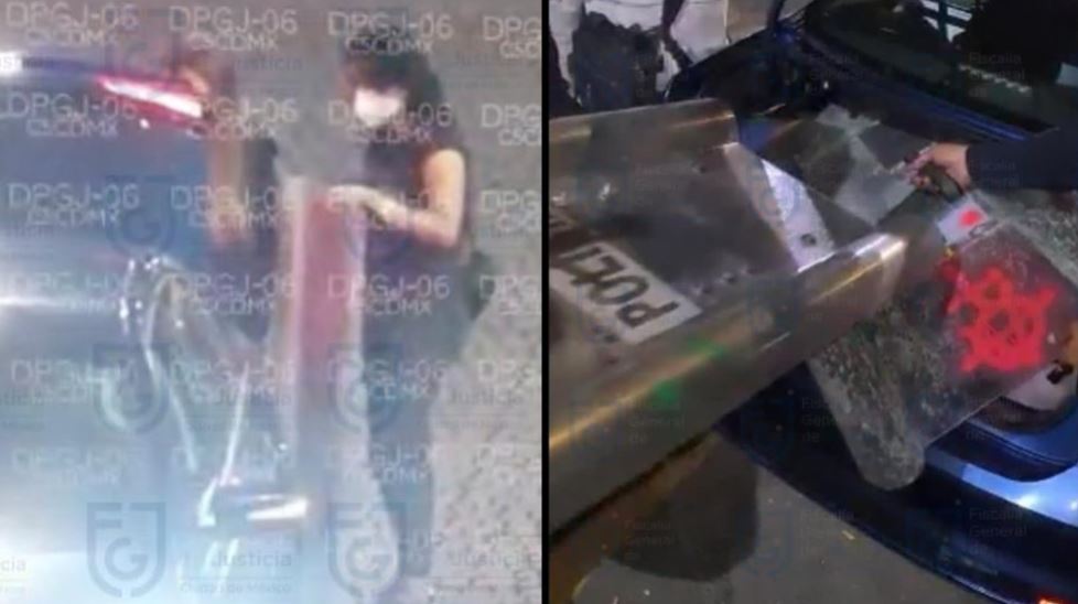 Hombres armados detenidos en manifestación del 8M serían escoltas de Ana Katiria