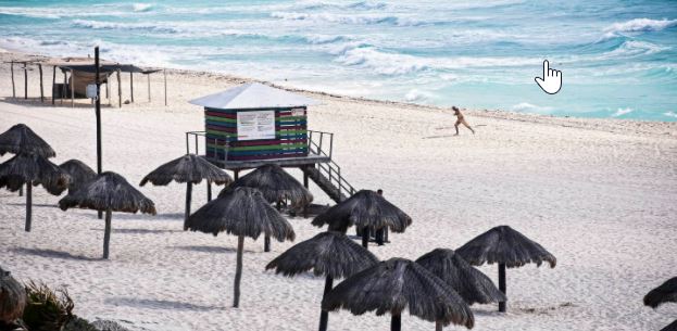 Playas cerradas en México