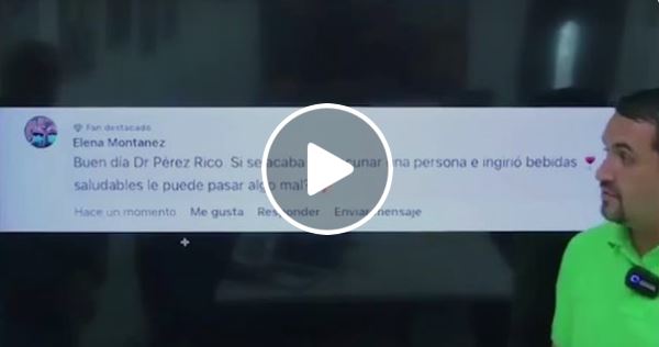 Perez Rico en conferencia