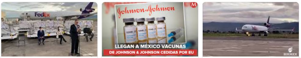 Vacunas J&J llegan a México