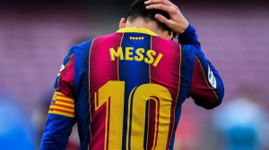 Jugador argentino Messi