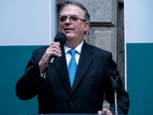 Marcelo Ebrard, secretario de Relaciones Exteriores