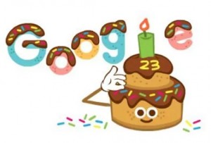 Google cumple 23 años