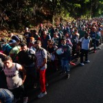 Dispersan a cuarto grupo de migrantes en el sur de México