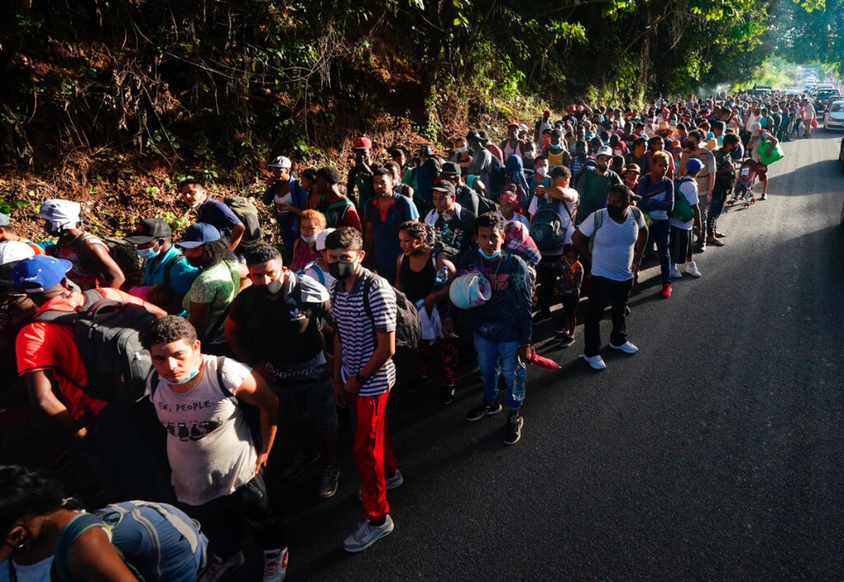 Grupo-migrantes-sur-Mexico-