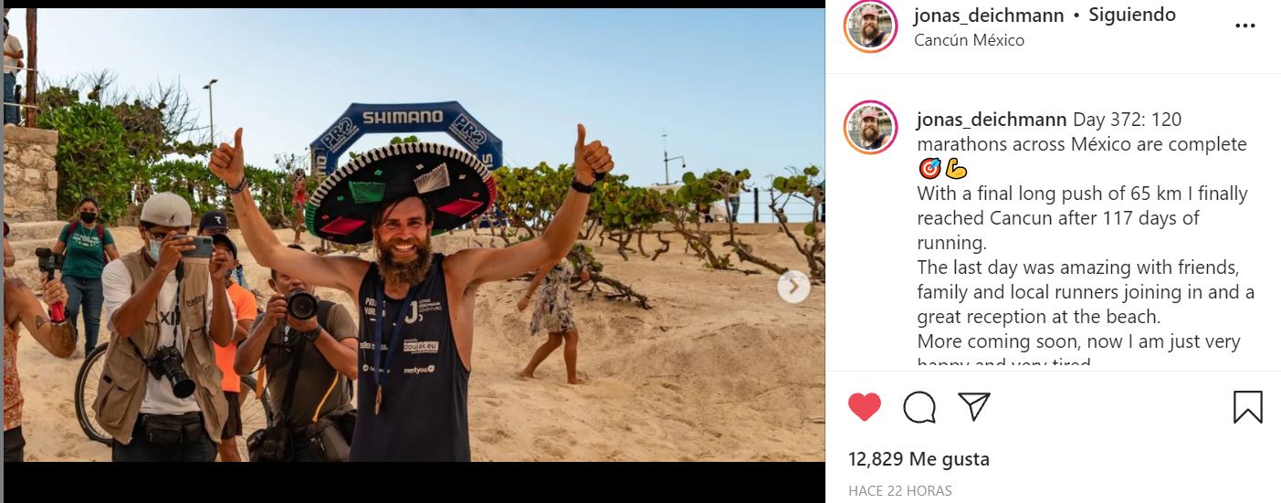 Jonas Deichmann - Fotos y videos de Instagram