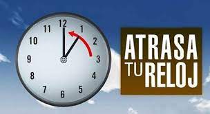 Atrasa tu reloj