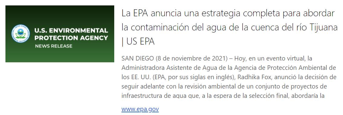Comunicado de Prensa-La EPA anuncia una estrategia completa