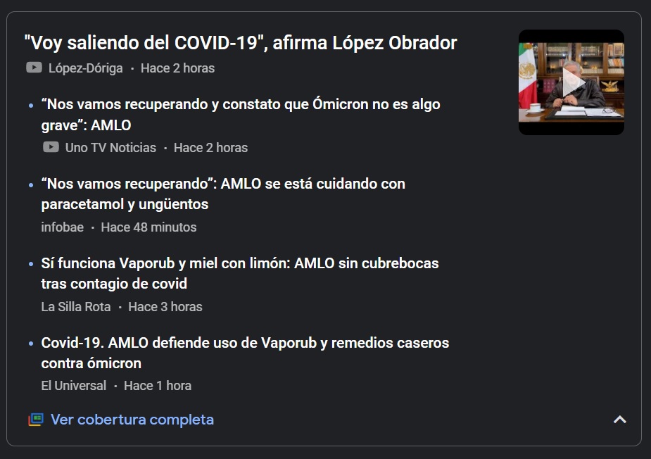 El Presidente tiro 2 bolas