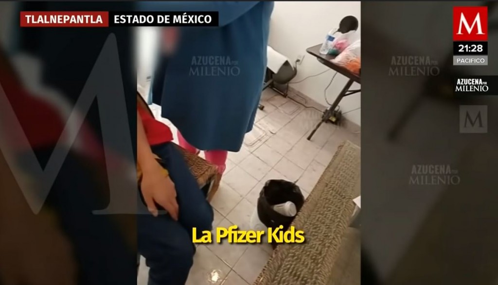 Vacuna covid _texana_ para niños, a 250 dólares en clínica de Tlalnepantla