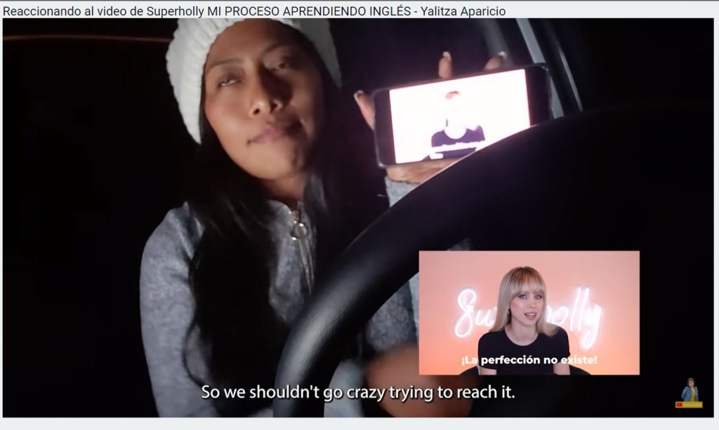 Youtuber critica inglés de Yalitza Aparicio; ella responde