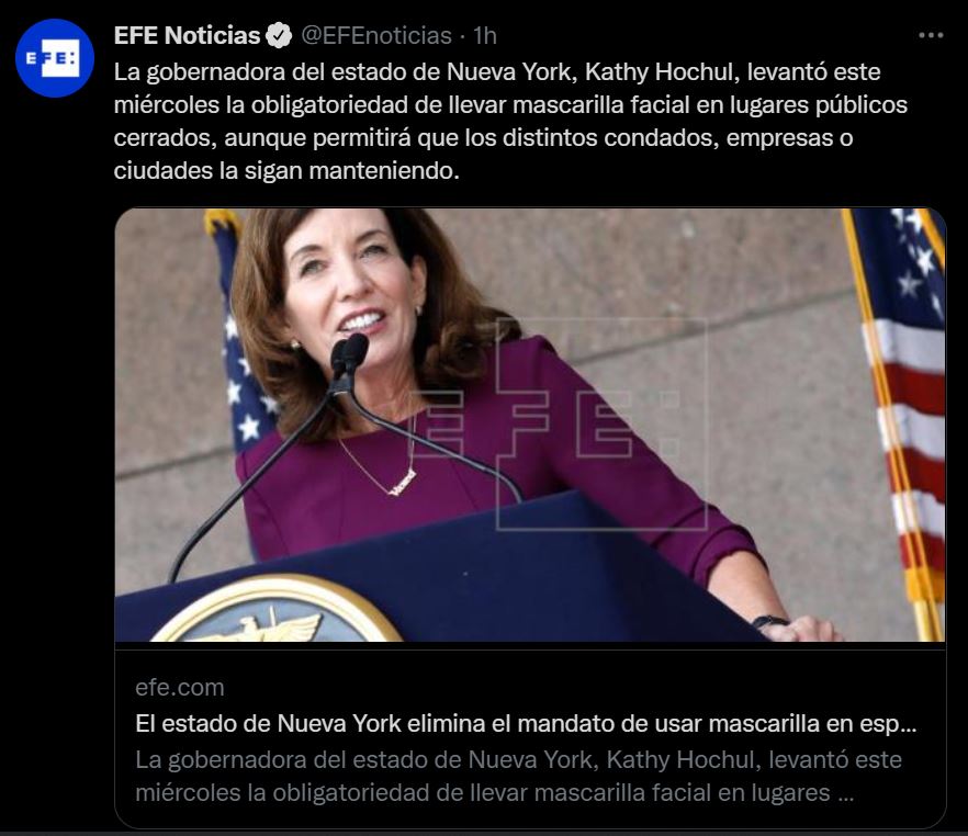 Kathy Hochul, Gobernadora de NY