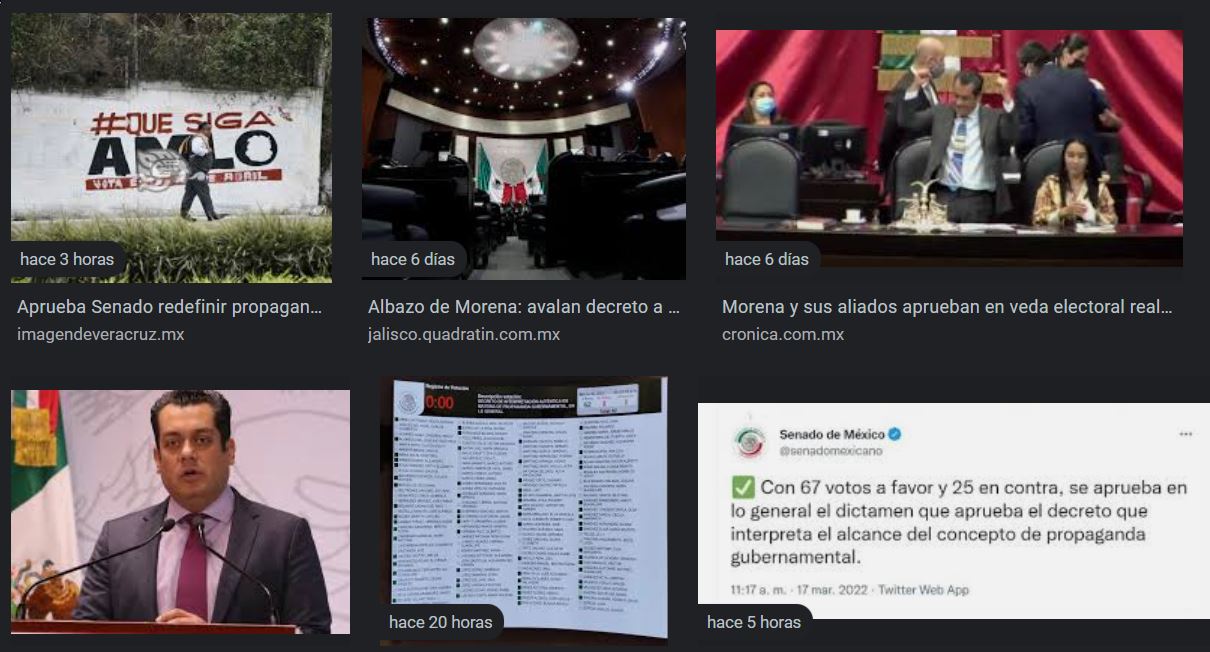 Decreto que interpreta el alcance del concepto de propaganda gubernamental