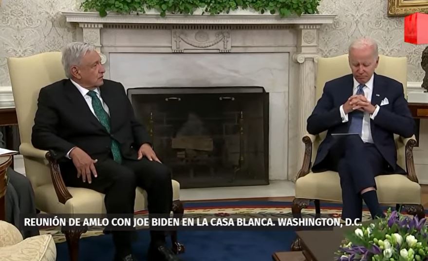 AMLO se reúne con Joe Biden en Washington, D.C. - YouTube