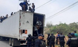 Migrantes Trailer veracruz - Tv Azteca