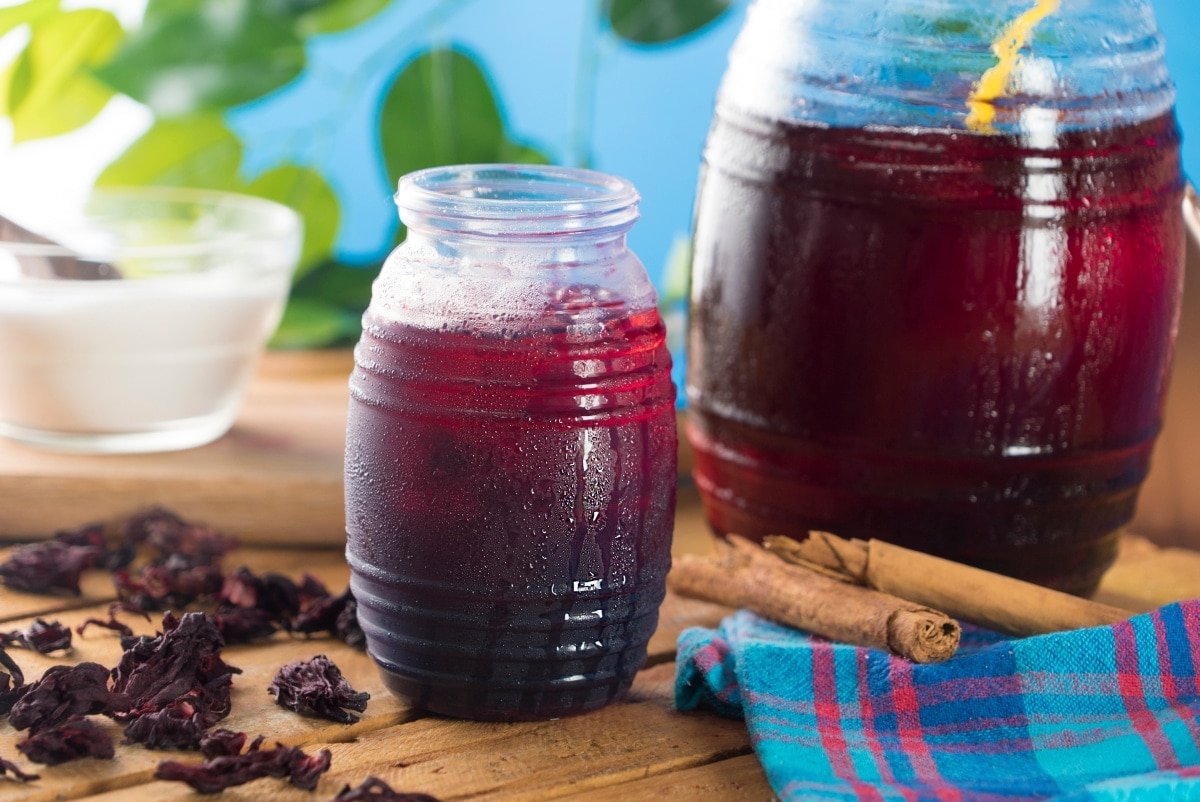 Agua de Jamaica - KiwiLimon.com