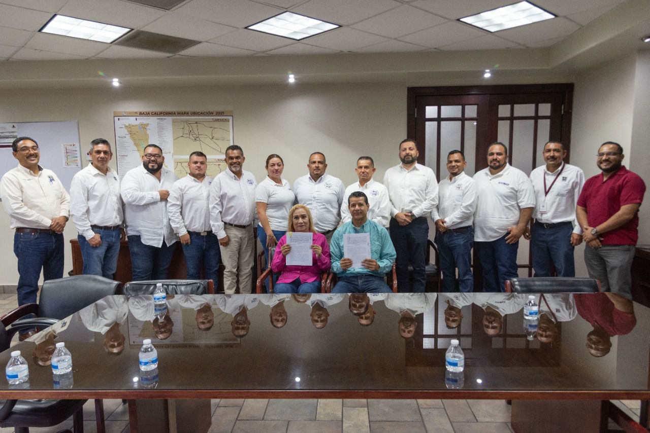 Garantizan Estabilidad Laboral para empleados admnistrativos COBACH BC