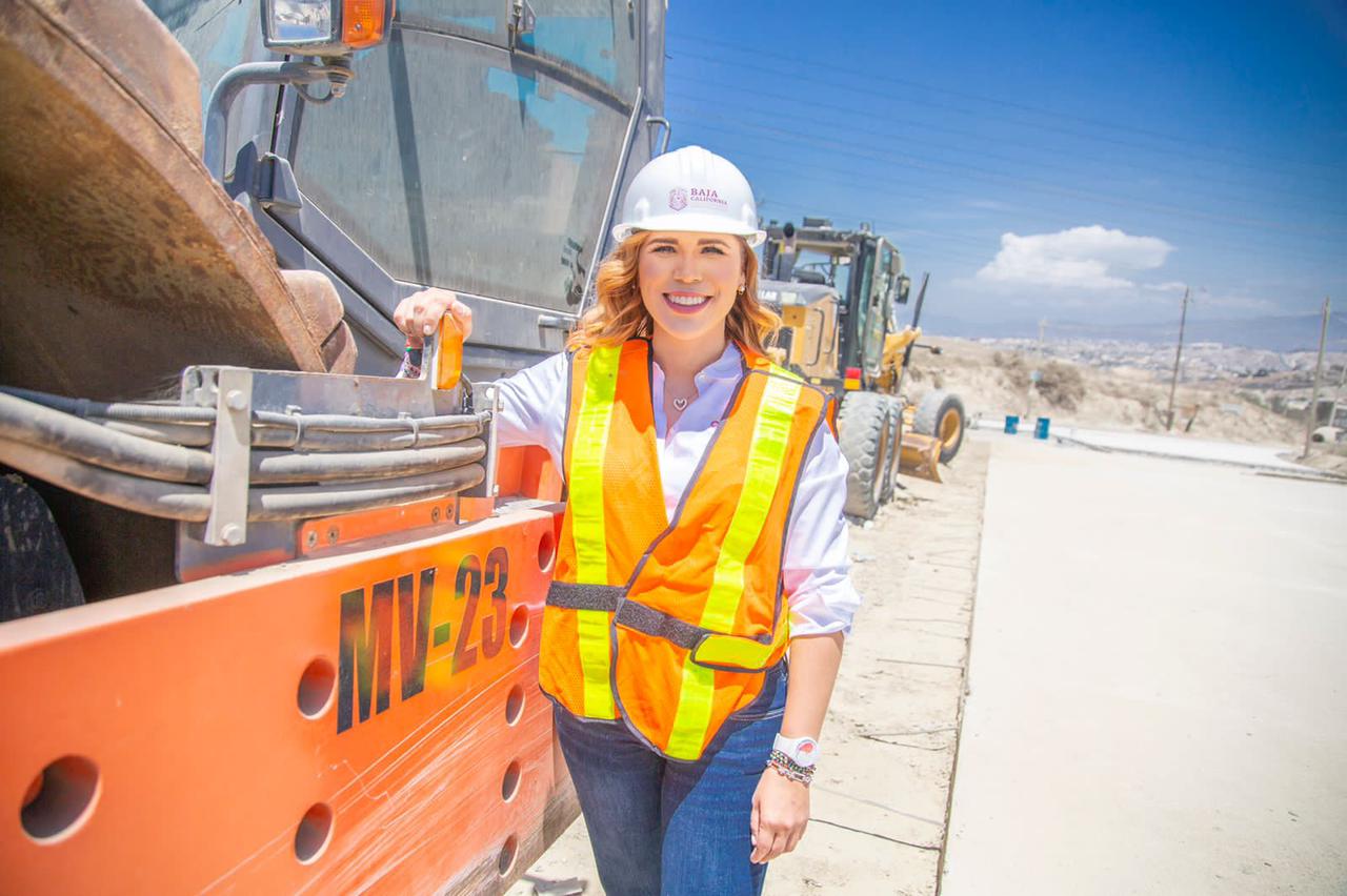 Marina del Pilar trabajando en la movilidad de Tijuana