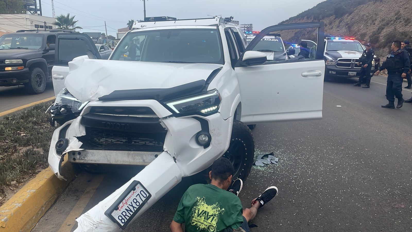 Robo de vehículo en Rosarito