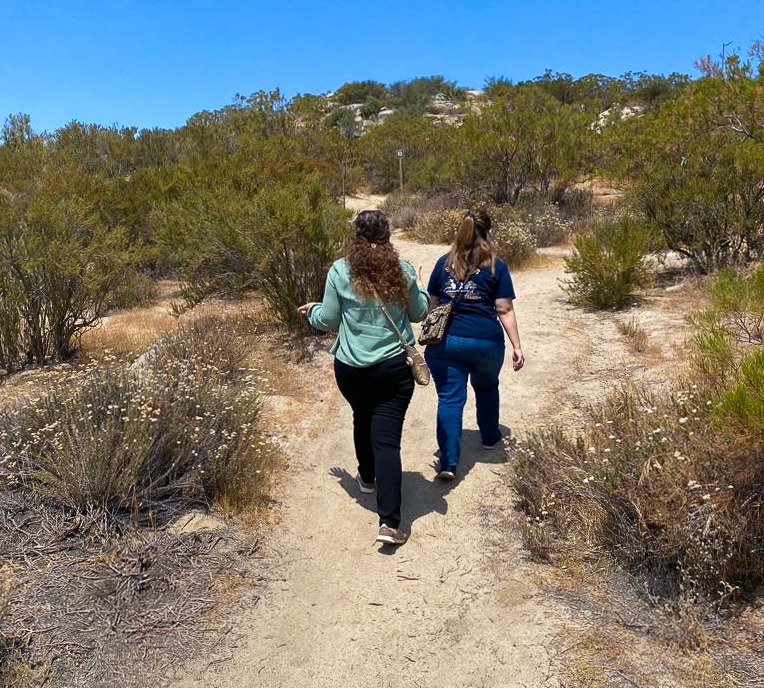 Senderistas en Baja California