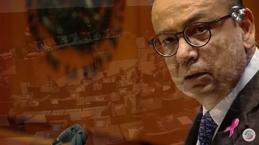 El senador Germán Martínez encaró a Luis Cresencio Sandoval