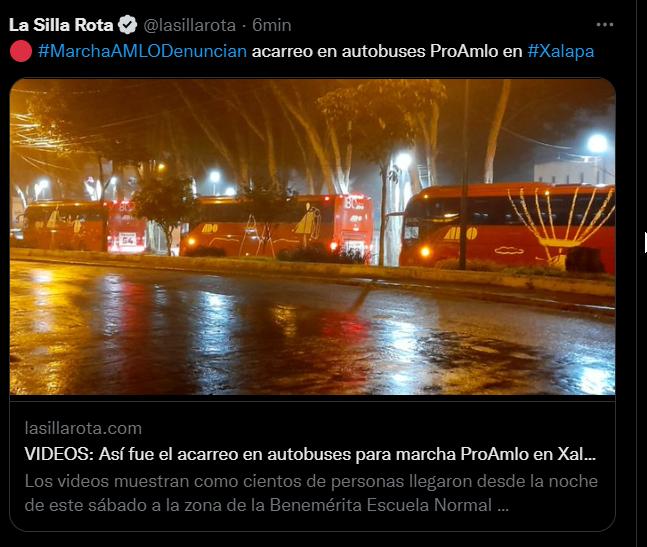 La marcha de AMLO