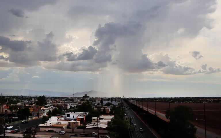 lluvia frontera