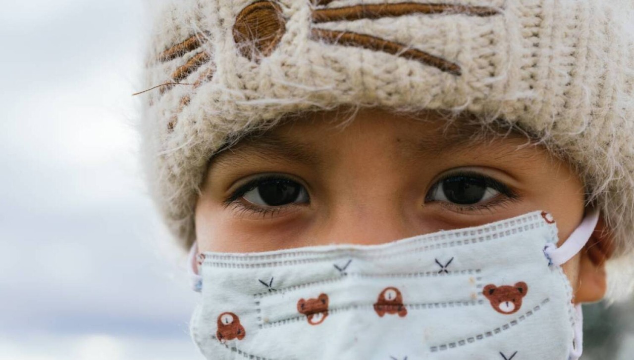 Cubre bocas virus niños adn40