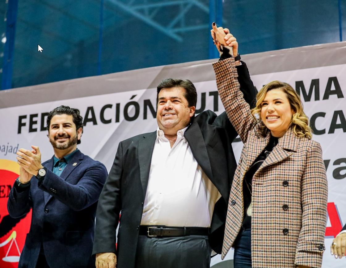Durante su participación en el Cuarto Congreso Nacional de la Confederación Autónoma de Trabajadores y Empleados de México (CATEM), la mandataria señaló que en el país se vive una etapa en materia sindical.
