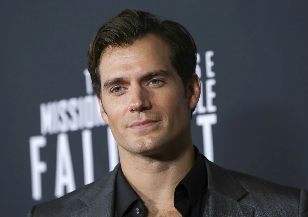 Los Angeles times - henry cavill