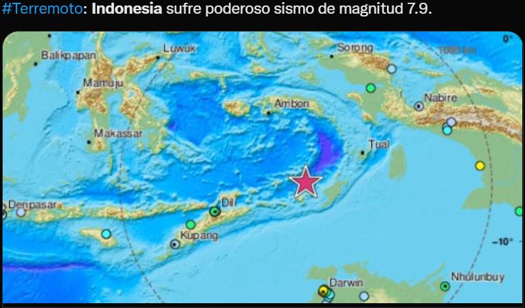 Terremoto-indonesia - Búsqueda de Twitter