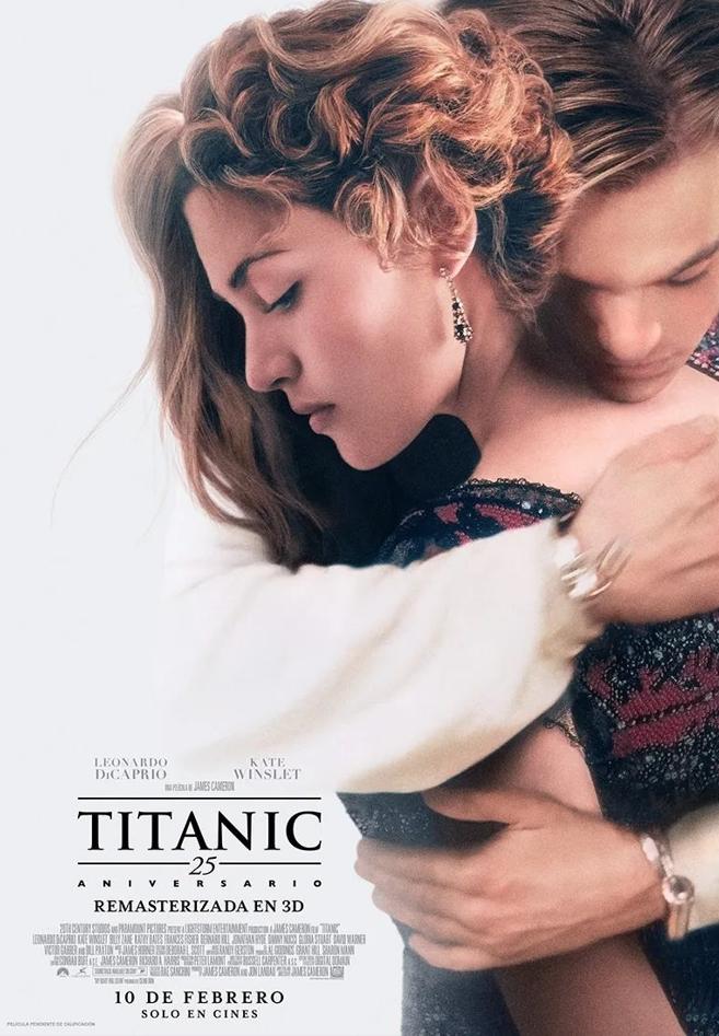 El cartel de Titanic 25 Aniversario