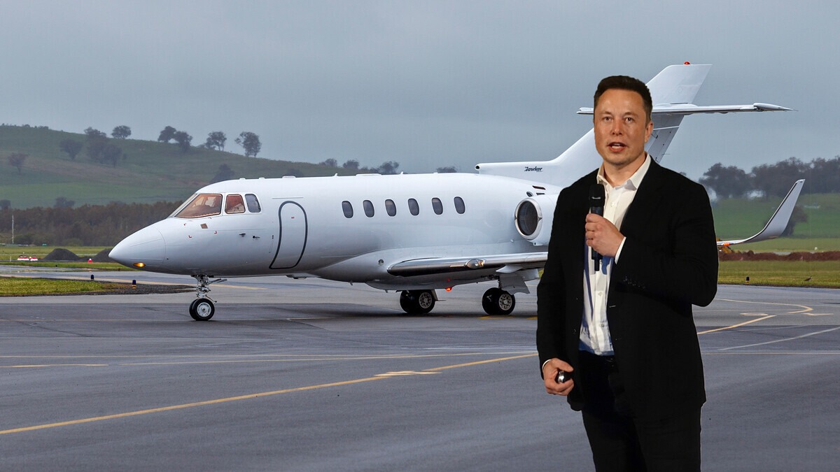Elon Musk avion jet - xataka