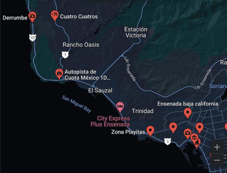 Ensenada libre o Ensenada cuota - Busqueda con Google