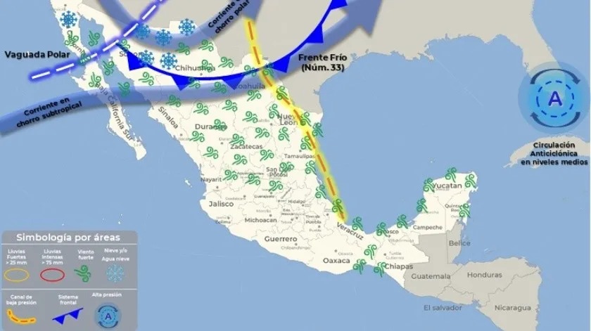 Frente frio bc - el imparcial