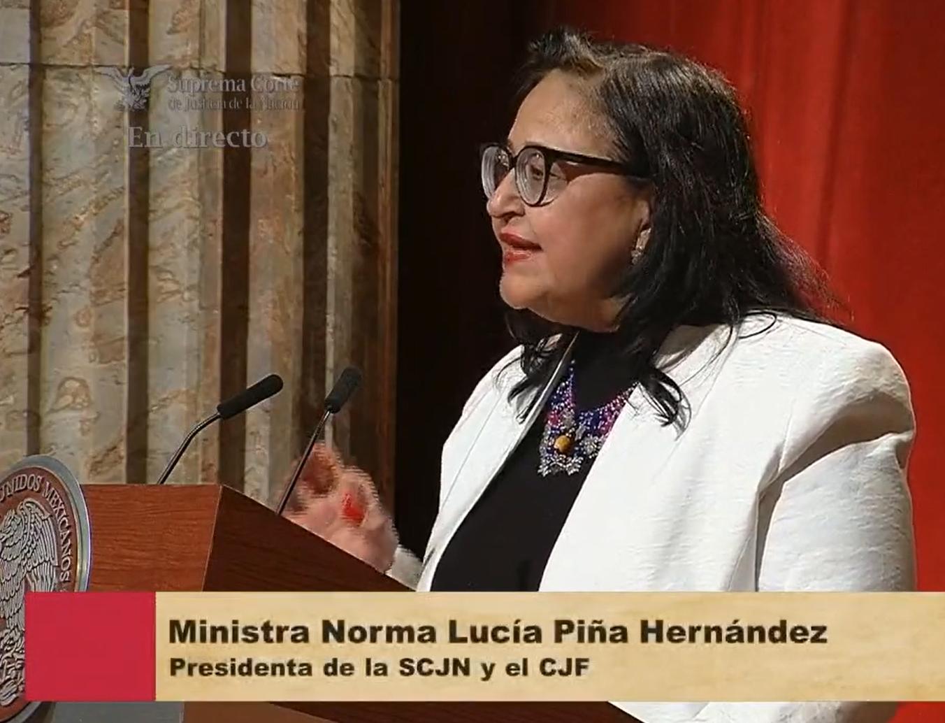 Norma Piña - Foto de JusticiaTV