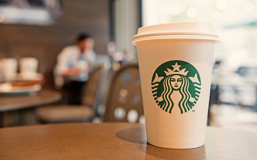 Starbucks cafe - twitter