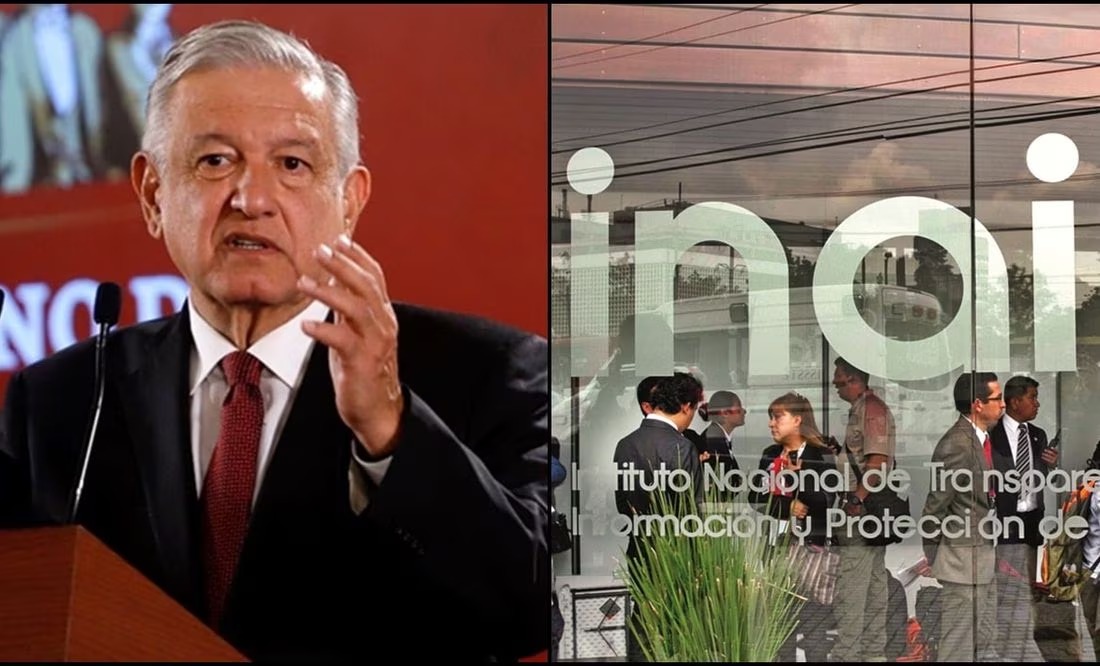 AMLO Inai - el universal